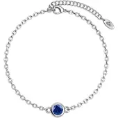 MYC Paris Geboortesteen armbanden - Zilver en Marineblauw