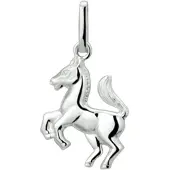 The Jewelry Collection Zilveren Hanger paard 1020196