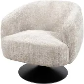 MySons Draaifauteuil Louis 360 - Cremona - Taupe 04 - Star Collection
