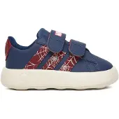 Adidas Sportschoen 'x Marvel Spider-Man Grand Court' donkerblauw / wijnrood / wit