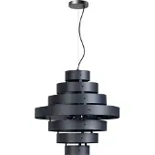 Expo ETH Blagoon Hanglamp 7 Rings E27 D500xH1500mm Antraciet