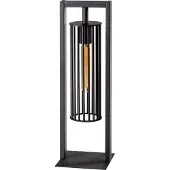 Eth Birdy tafellamp 1x E27 zwart 160x160x500mm