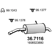 ASSO 36.7116 Einddemper