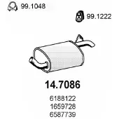ASSO 14.7086 Einddemper