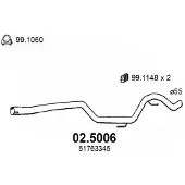 ASSO 02.5006 Voorpijp