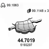ASSO 44.7019 Einddemper