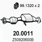 ASSO 20.0011 Katalysator