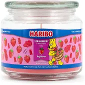 Haribo Geurkaars - Aardbei Geluk - met aardbei geur