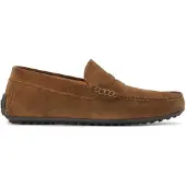 Kazar Brown suede moccasins on a comfortable sole