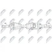 NTY NPW-RE-257 Aandrijfas