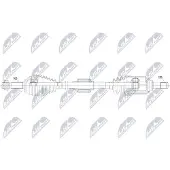 NTY NPW-MG-001 Aandrijfas