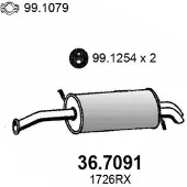 ASSO 36.7091 Einddemper