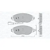 MAGNETI MARELLI 363916060888 Remblokken