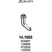 ASSO 14.1065 Voorpijp