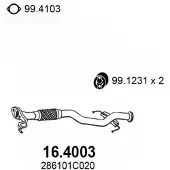 ASSO 16.4003 Voorpijp