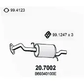 ASSO 20.7002 Einddemper