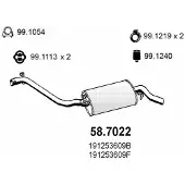 ASSO 58.7022 Einddemper