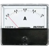 Voltcraft AM-70X60/10A AM-70X60/10A Inbouwmeter AM-70X60/10 A 10 A Weekijzer