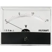 Voltcraft AM-86X65/15V/DC AM-86X65/15V/DC Inbouwmeter AM-86X65/15V/DC Draaispoel