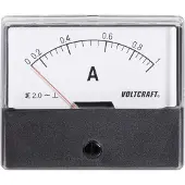 Voltcraft AM-70X60/1A AM-70X60/1A Inbouwmeter AM-70X60/1 A 1 A Weekijzer