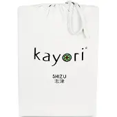 Kayori Topper Hoeslaken Shizu Offwhite (Jersey)-Lits-Jumeaux XL (180 x 200/210/220 cm)