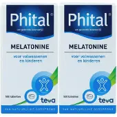 Phital 2x Melatonine 0,1 Mg 500 Capsules