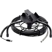 Voltcraft BS-14mm/25m Endoscoopsonde Sonde-Ø 14 mm 25 m Waterdicht, Verwisselbare camerasonde, Optionele verlenging, Focus, Beeldfunctie, LED-verlichting