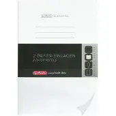 Herlitz Schrift A5 Gestipt Papier Wit Niet geperforeerd