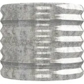 vidaXL Plantenbak 152x40x36 cm gegalvaniseerd staal zilverkleurig
