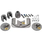 Quicksilver Magnesium Anode Set For Mercruiser Bravo Iii 888760q04 Zilver
