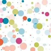 Duni Servetten Festive Bubbles 33x33 cm 20 Stuks
