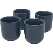 SEASONS - Set van espressotassen - 4 stuks - PF4069 (één maat) (wit)