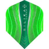 Harrows Silika Lumen Round NO6 Green Tough Crystalline Coated - Dart Flights
