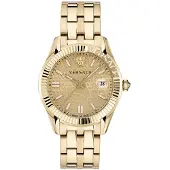 Versace VE3K00522 Greca Time herenhorloge in champagne