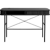 Meubelplaats Bureau Nola 120x60 cm - Zwart |