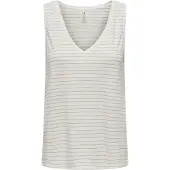 ONLY - ONLSTEFFI LIFE S/L GLITTER TOP CS JRS - Meisjes - Blouses