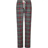 Happy Shorts Pyjamabroek 'Christmas' azuur / grijs / smaragd / rood