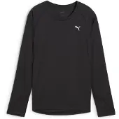Puma Functioneel shirt 'Velocity' zwart / wit