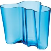 Iittala Vaas Aalto Turquoise 16 cm