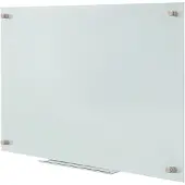 Logilink glas-magneetbord, (B)600 x (H)450 mm, wit