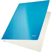 Leitz WOW snelhechtmap formaat A4 blauw