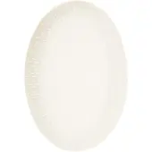 Aida Confetti ovaal bord Vanilla, 25,5x36 cm