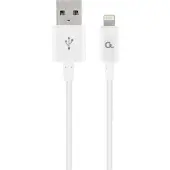 Gembird CC-USB2P-AMLM-1M-W Lightning-Kabel Weiß