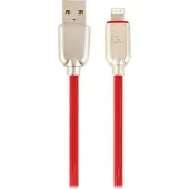 Gembird Cablexpert CC-USB2R-AMLM-2M-R Lightning-kabel Rood
