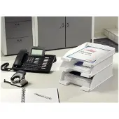 Leitz Plus Brievenbakje 5233 Jumbo A4 Grijs 25,5 x 35,7 x 10,3 cm