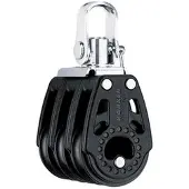 Harken Triple Swivel Carbo Block Pulley 29 Mm Zwart