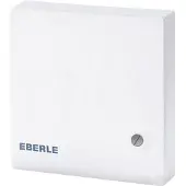 Eberle RTR Ruimtethermostaat H7.5xB7.5xD2.55cm Wit
