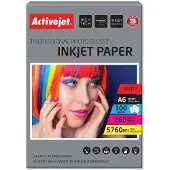 ActiveJet Glanzend Fotopapier Activejet AP6-260GR100 A6 100 Lakens
