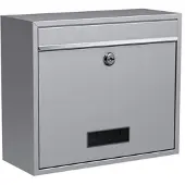 Basi 2170-0408 BK 900 Brievenbus RVS Sleutelslot