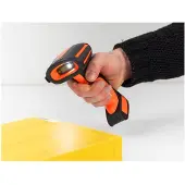 DeLOCK Industrial Barcode Scanner 1D and 2D for 2.4 GHz or Bluetooth with inductive charging station